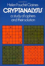 Cover of Cryptanalysis: A Study of Ciphers and Their Solution